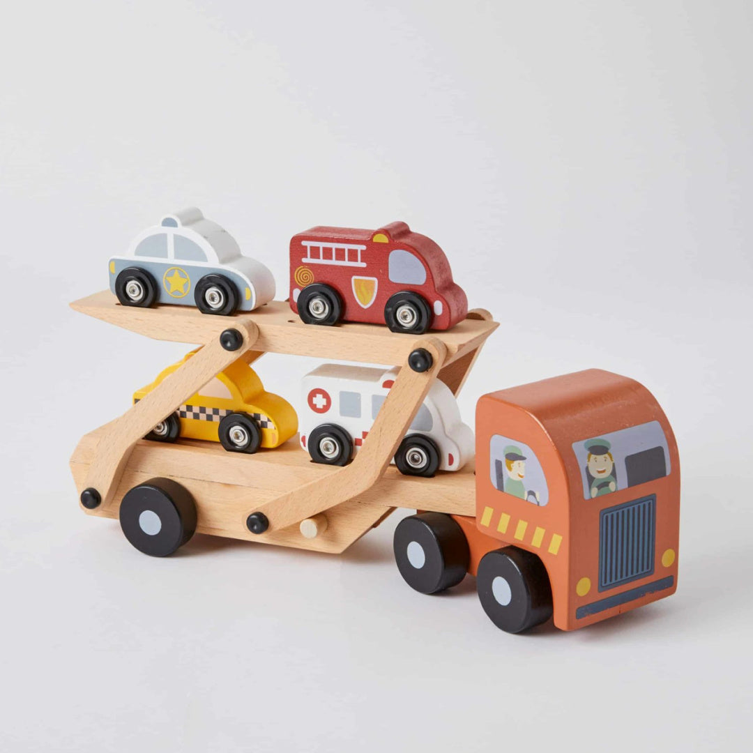 ZOOKABEE WOODEN CAR CARRIER