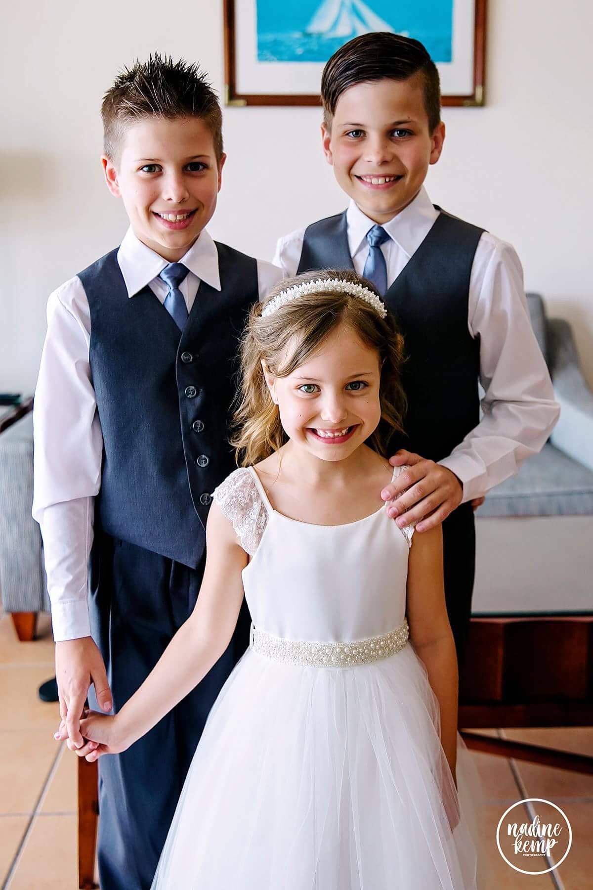EXECUKIDS 'EVA' DRESS - EK12 [WHITE]