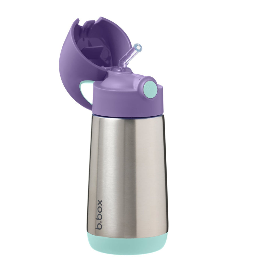 B.BOX INSULATED DRINK BOTTLE 350ML - LILAC POP