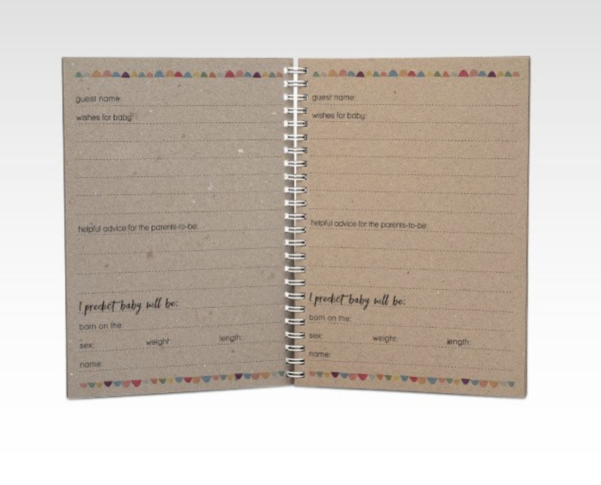 RHICREATIVE BABY SHOWER GUEST BOOK