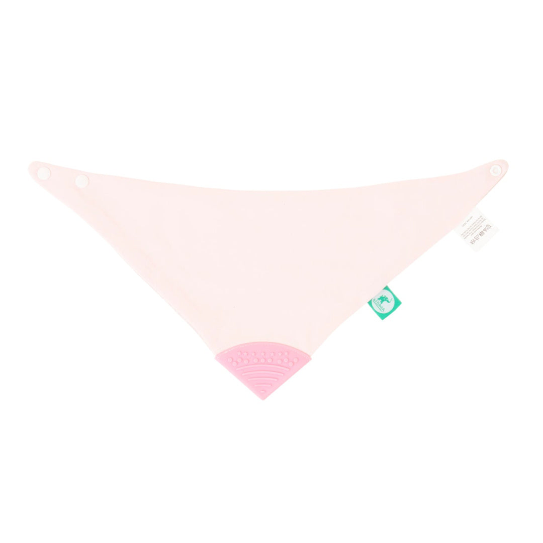 ALL 4 ELLA BANDANA BIB WITH SILICONE TEETHER - FLORAL