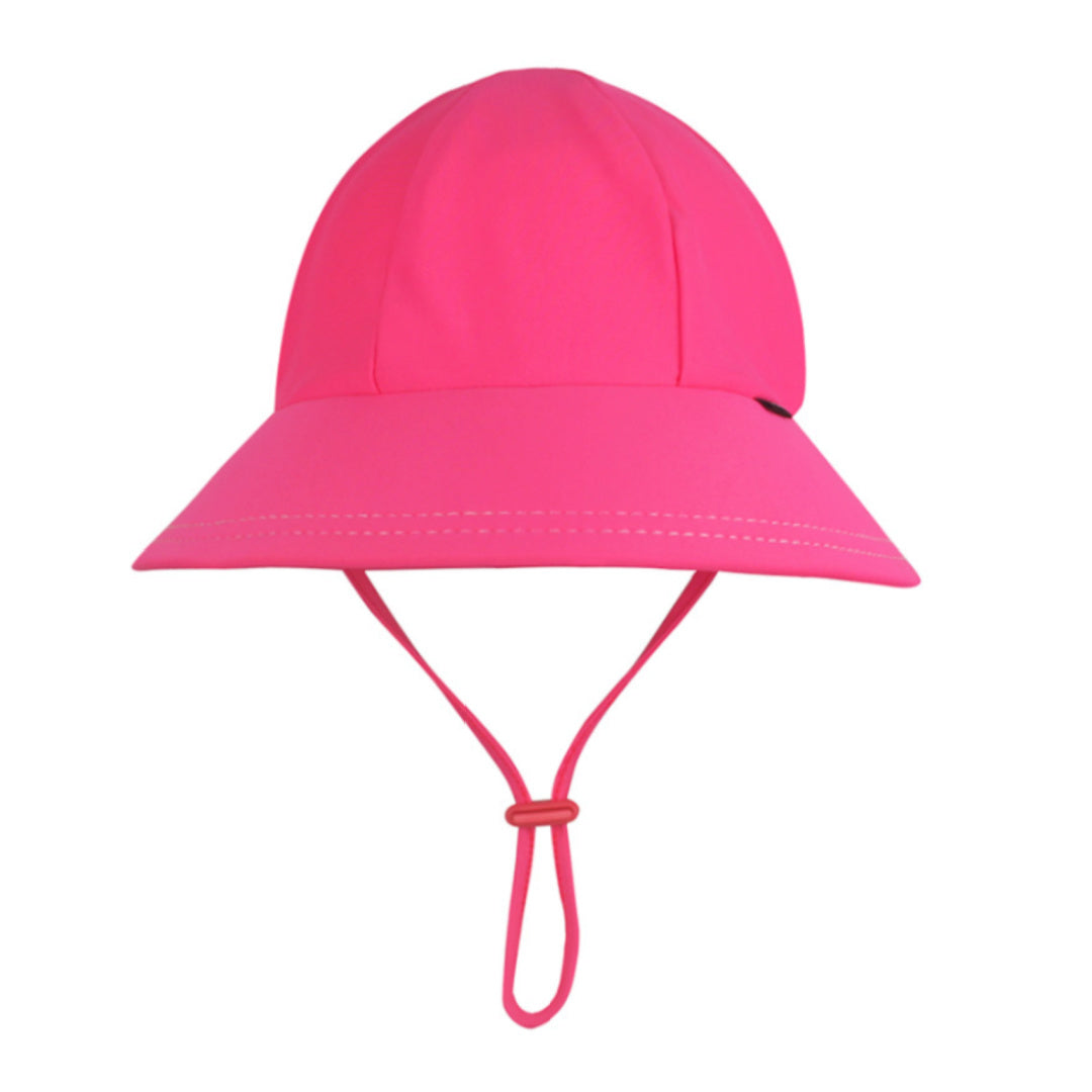 BEDHEAD KIDS UPF50+ SWIM PONYTAIL BUCKET HAT - CANDY