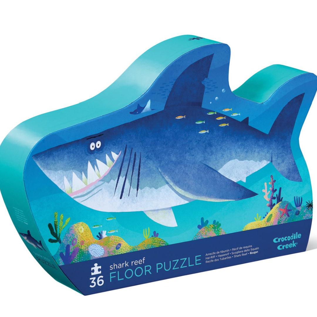 CROCODILE CREEK CLASSIC FLOOR PUZZLE 36PCE - SHARK REEF