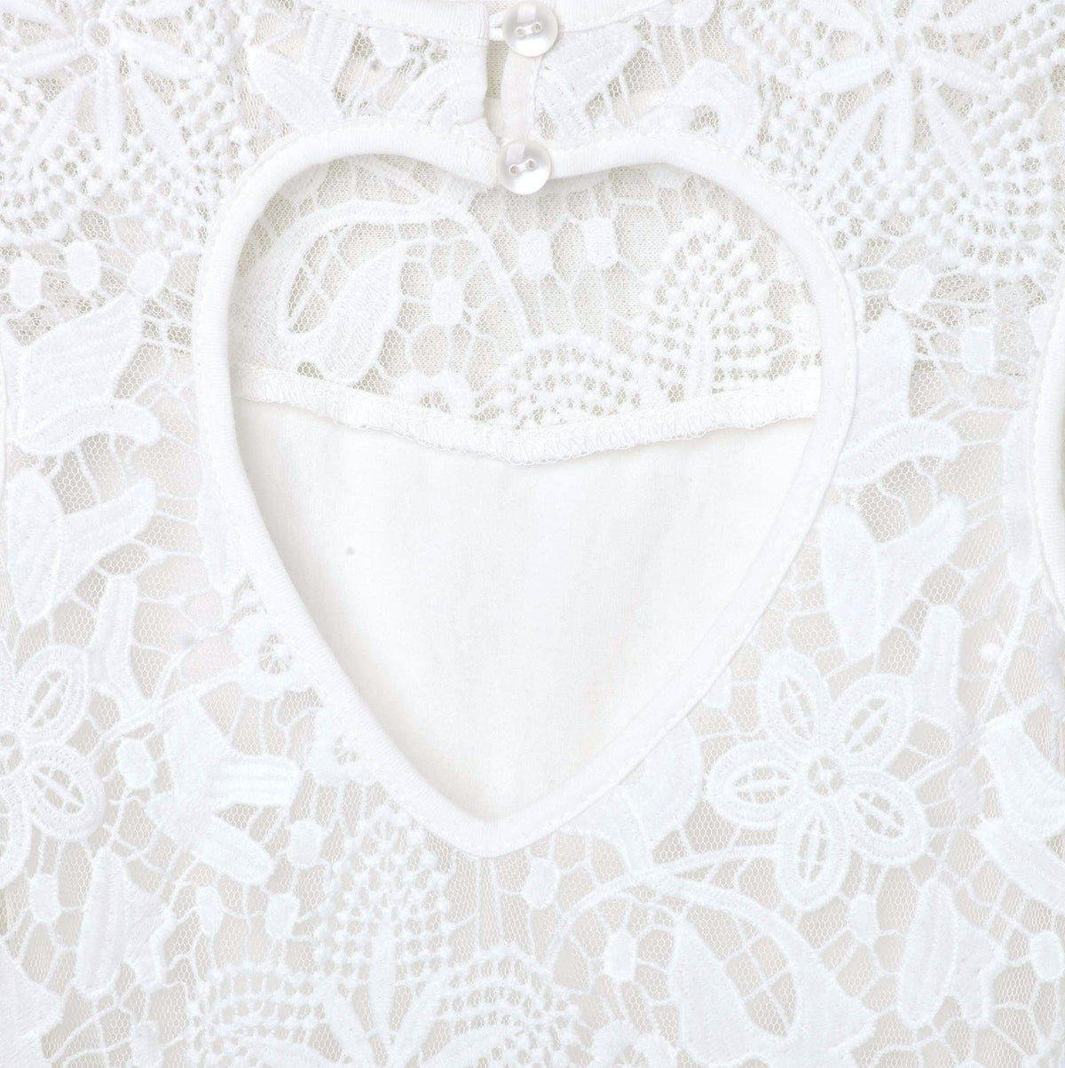 DESIGNER KIDZ TARA HEART BACK DRESS