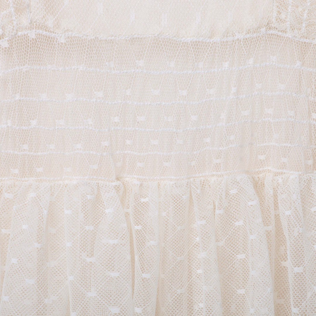 DESIGNER KIDZ TASHA TIERED MESH DRESS