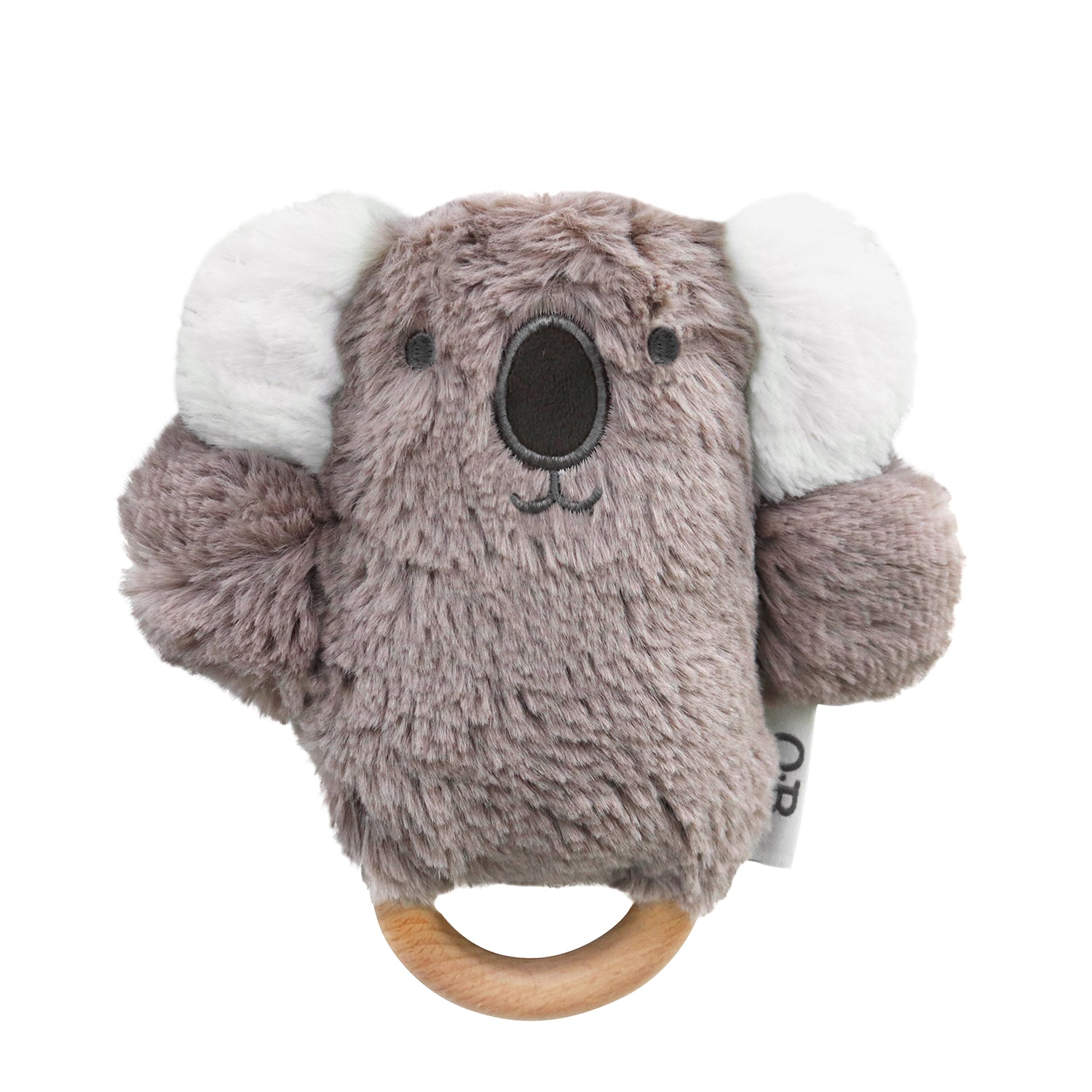OB DESIGNS BABY RATTLE & TEETHING RING - KOBE KOALA