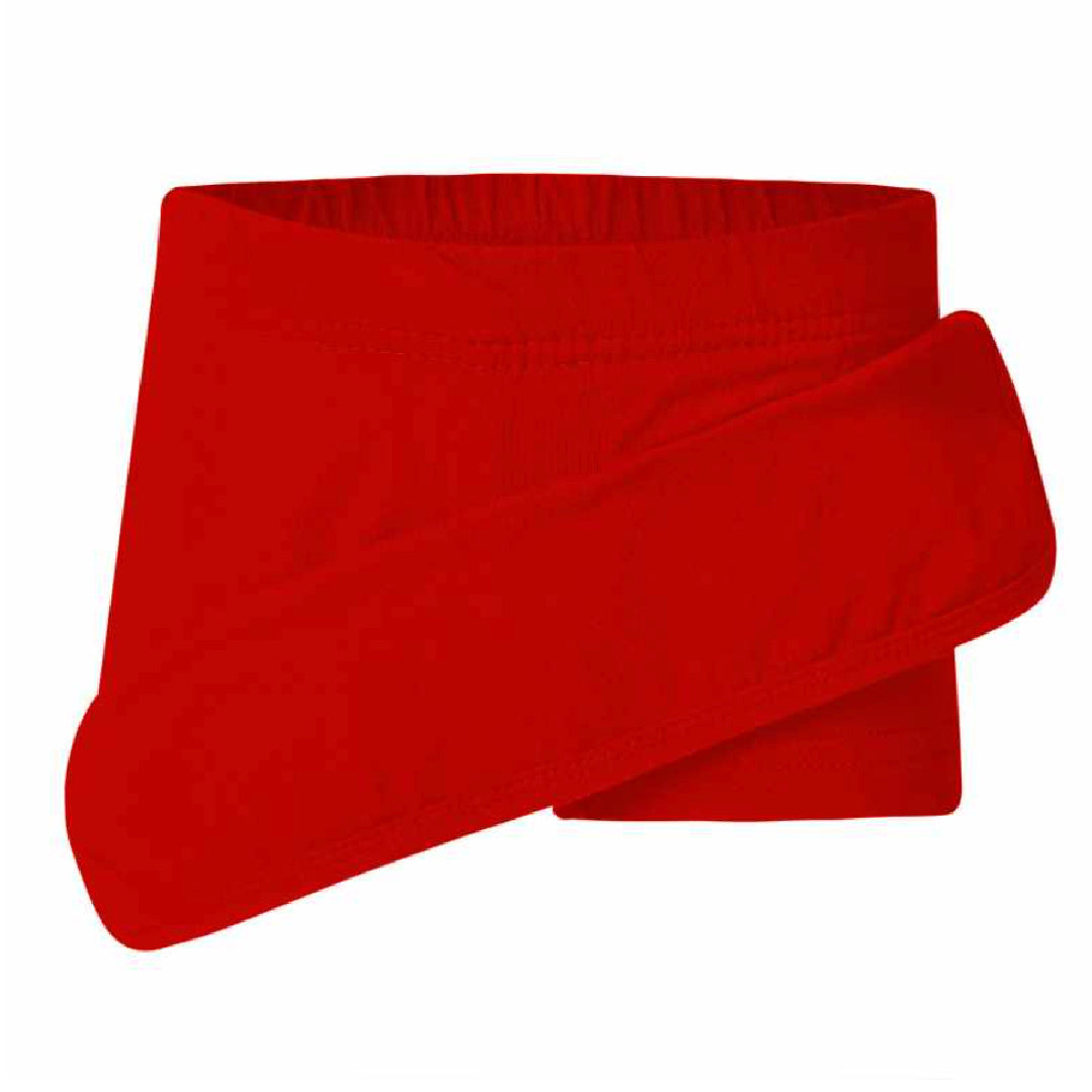 LWR SPORTS SKIRT (KNIT) WITH SHORTS [RED]