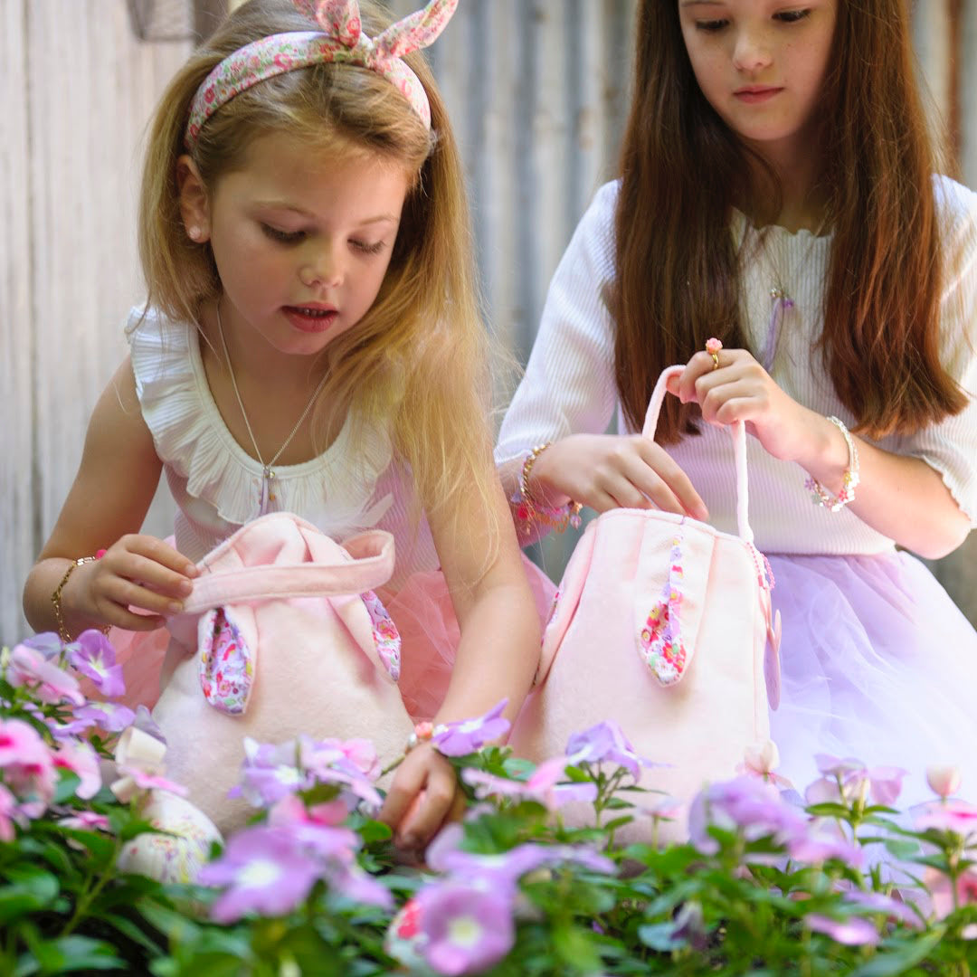 LAUREN HINKLEY PETITE FLEUR VELVET BUNBUN BAG