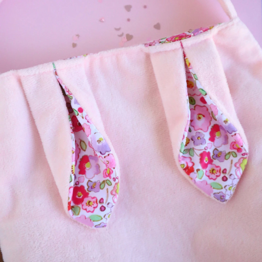 LAUREN HINKLEY PETITE FLEUR VELVET BUNBUN BAG