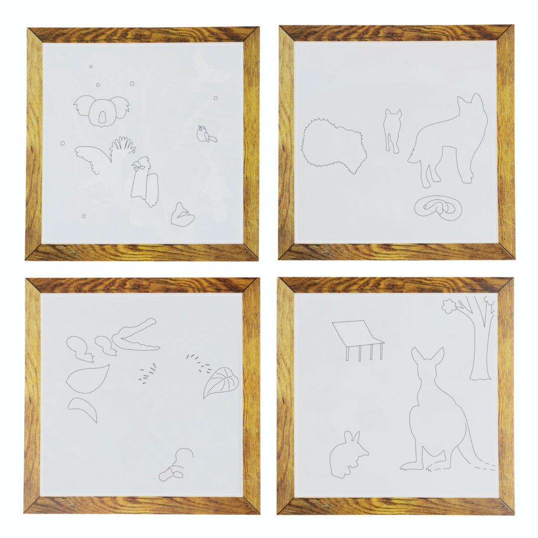 TIGER TRIBE MAGIC PAINTING WORLD - AUSSIE ANIMALS