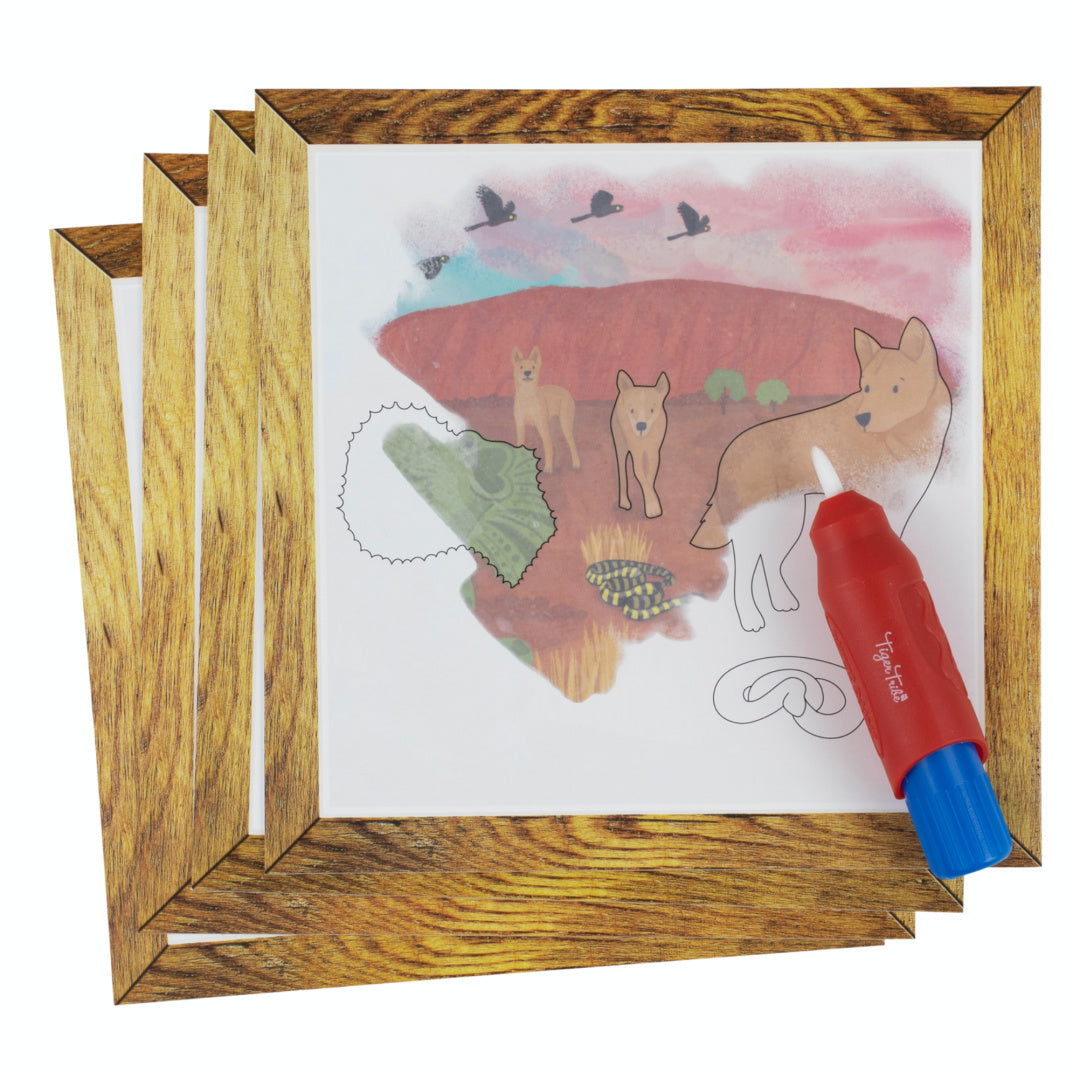 TIGER TRIBE MAGIC PAINTING WORLD - AUSSIE ANIMALS