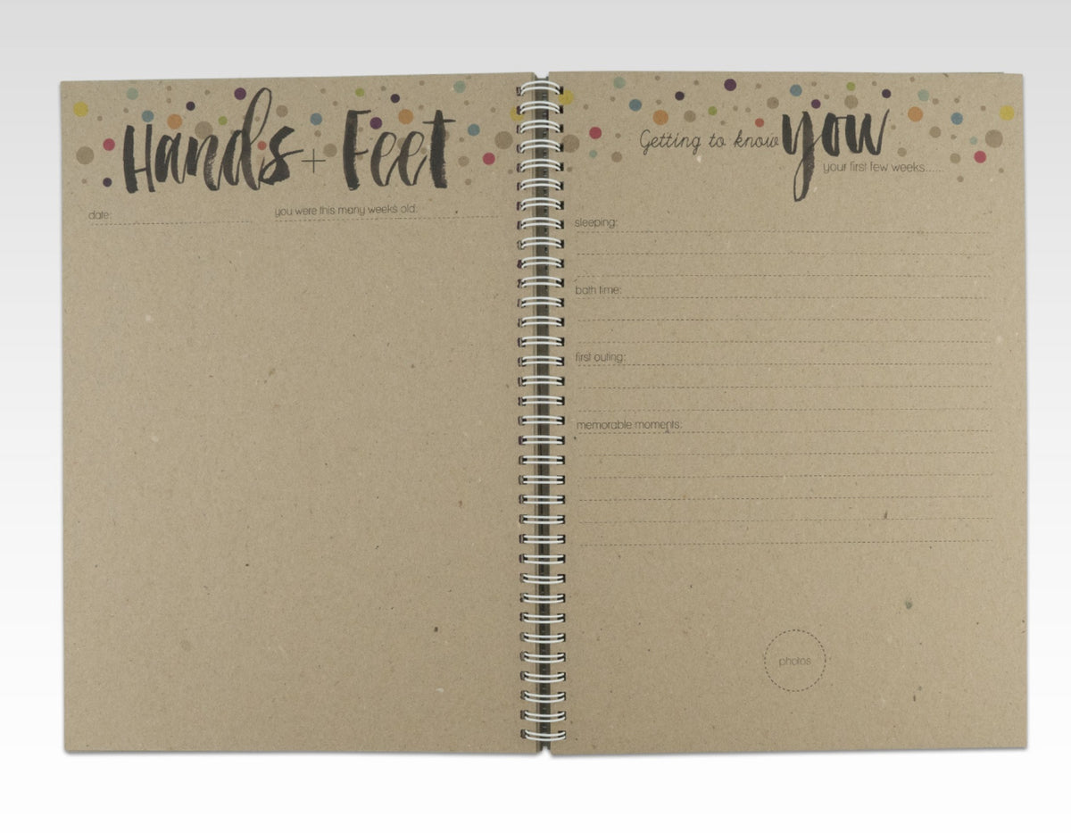 RHICREATIVE BABY RECORD BOOK