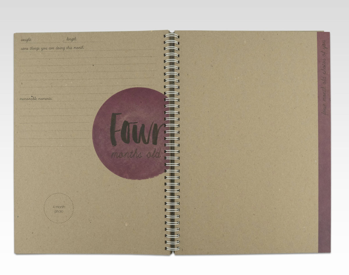 RHICREATIVE BABY RECORD BOOK