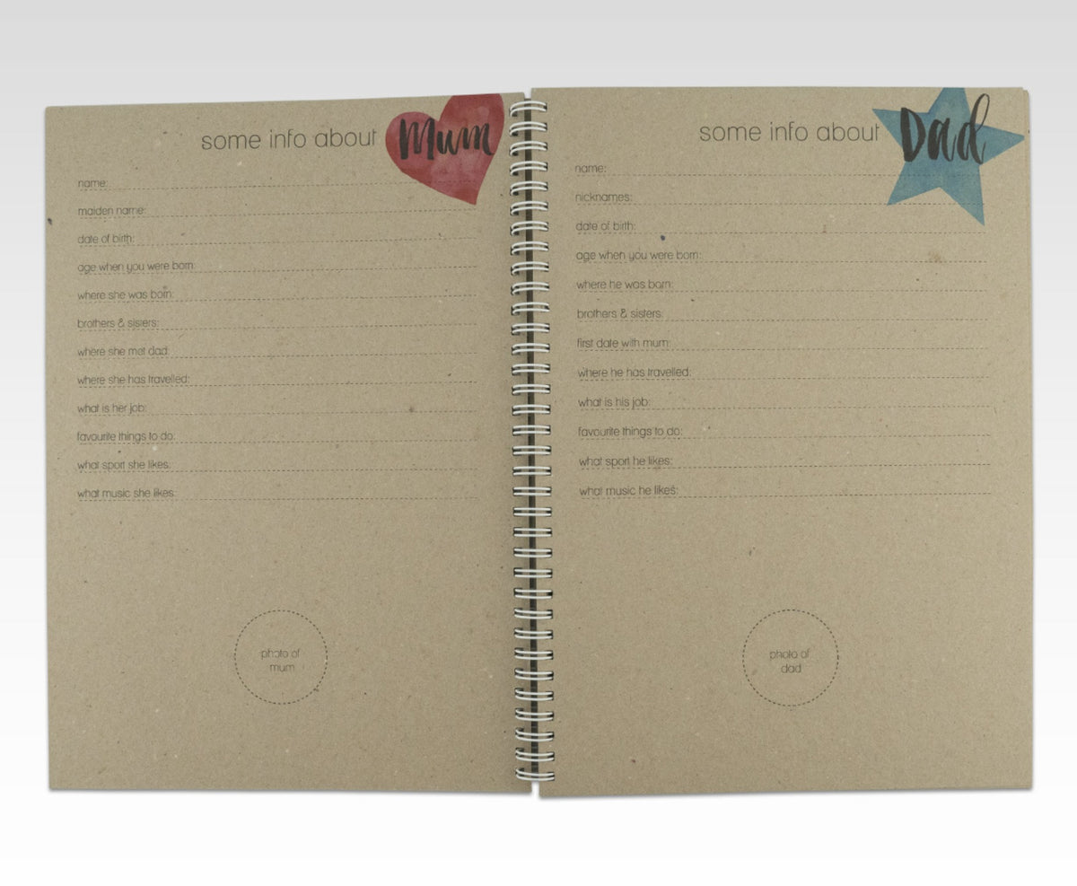 RHICREATIVE BABY RECORD BOOK