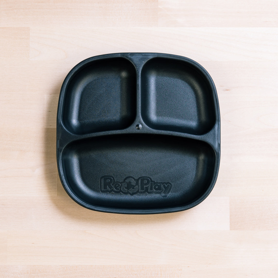 RE-PLAY DIVIDED PLATE - BLACK