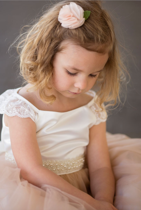 EXECUKIDS 'EVA' DRESS - EK12 [CHAMPAGNE]