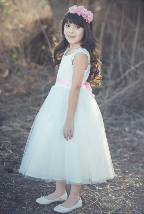 EXECUKIDS 'EVA' DRESS - EK12 [IVORY]
