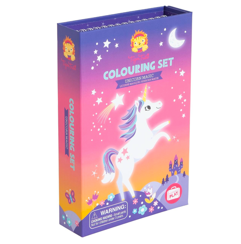 TIGER TRIBE - COLOURING SET - UNICORN