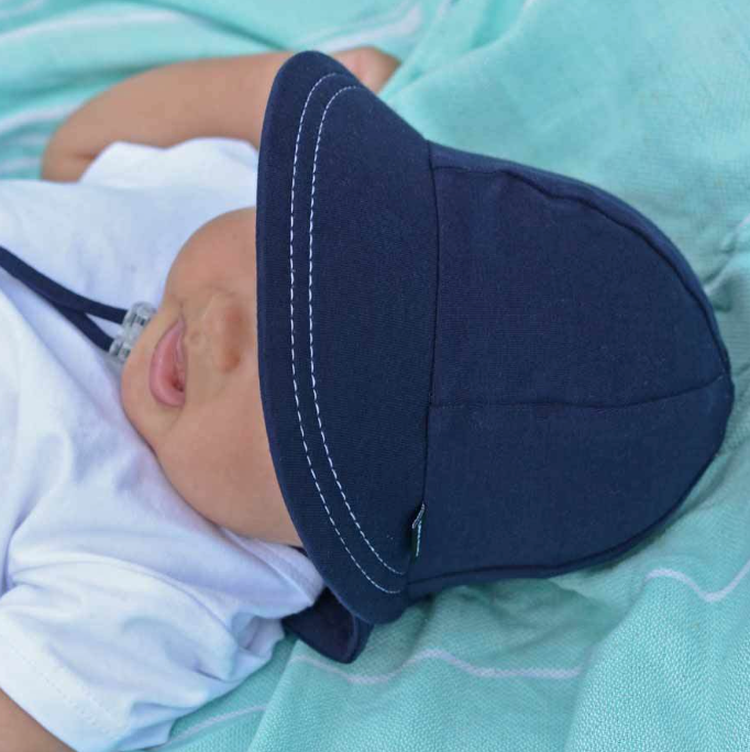 BEDHEAD BABY LEGIONNAIRE HAT - NAVY