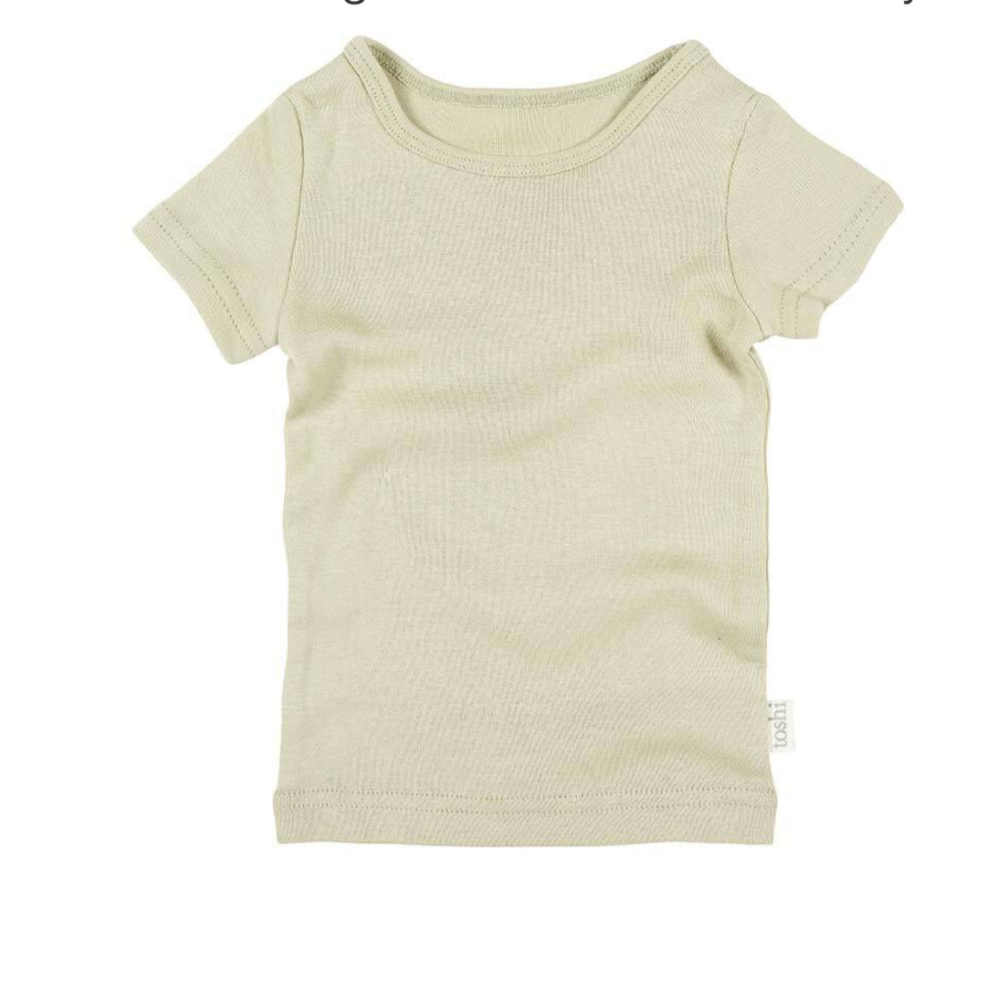 TOSHI DREAMTIME ORGANIC SHORT SLEEVE TEE - THYME