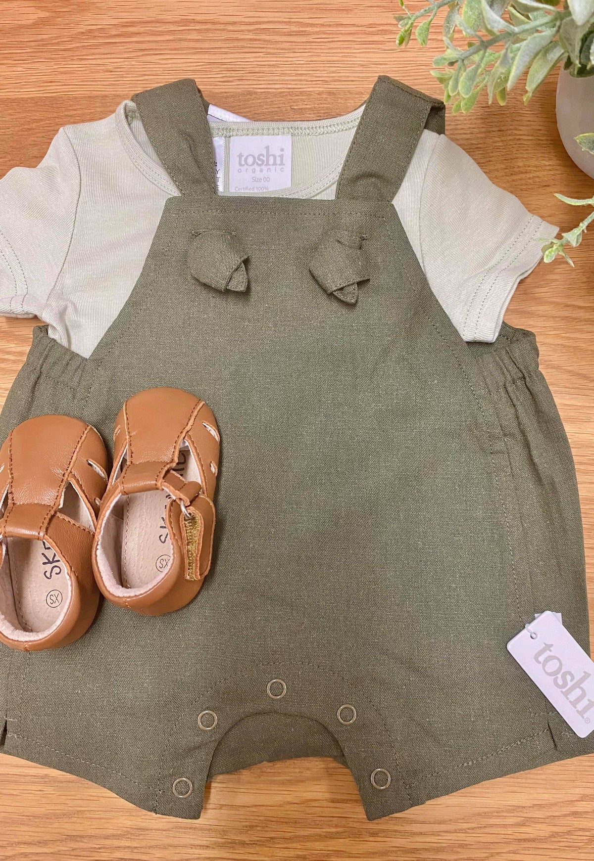 TOSHI DREAMTIME ORGANIC SHORT SLEEVE TEE - THYME