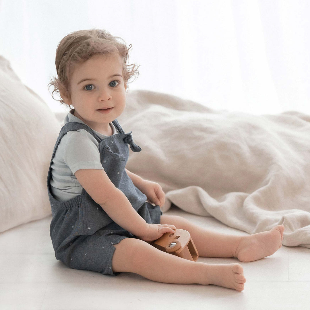 TOSHI CLASSIC BABY ROMPER - LAWRENCE MIDNIGHT