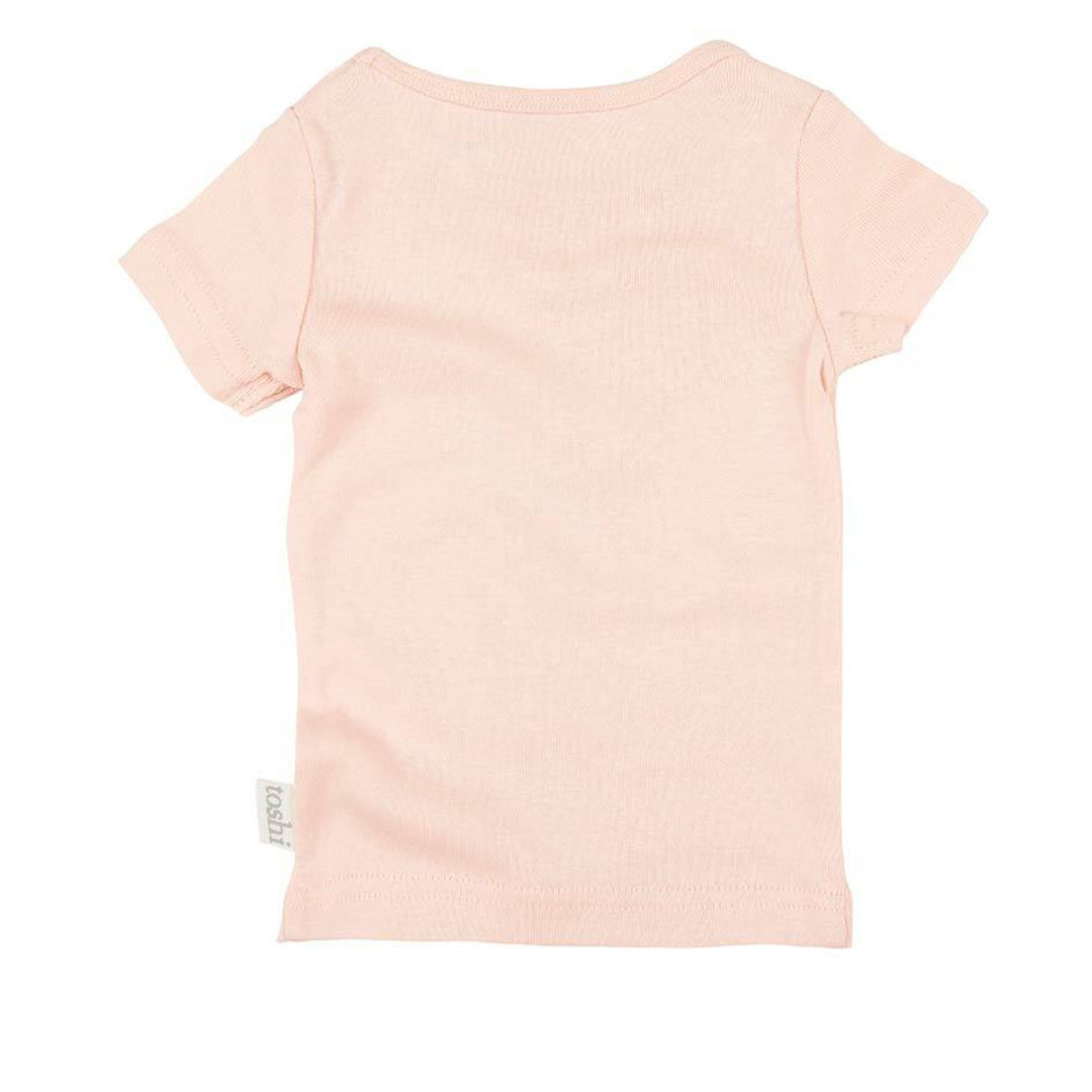 TOSHI DREAMTIME ORGANIC SHORT SLEEVE TEE - BLUSH