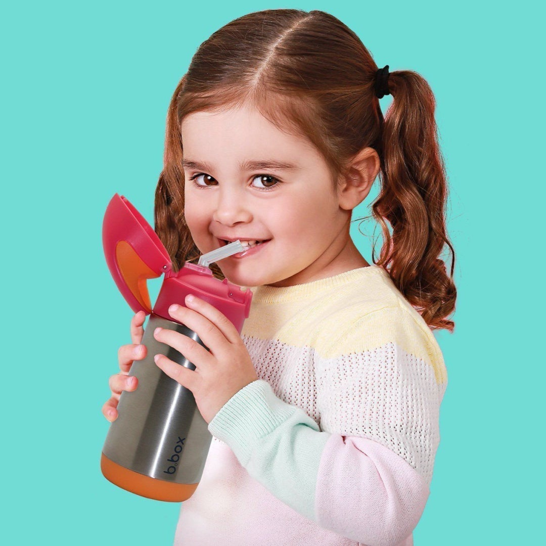 B.BOX INSULATED DRINK BOTTLE 350ML - EMERALD FOREST