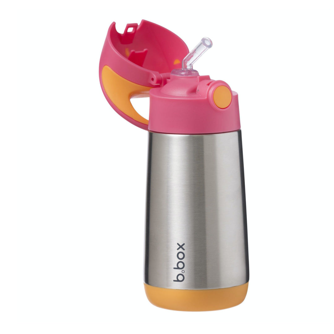 B.BOX INSULATED DRINK BOTTLE 350ML - STRAWBERRY SHAKE