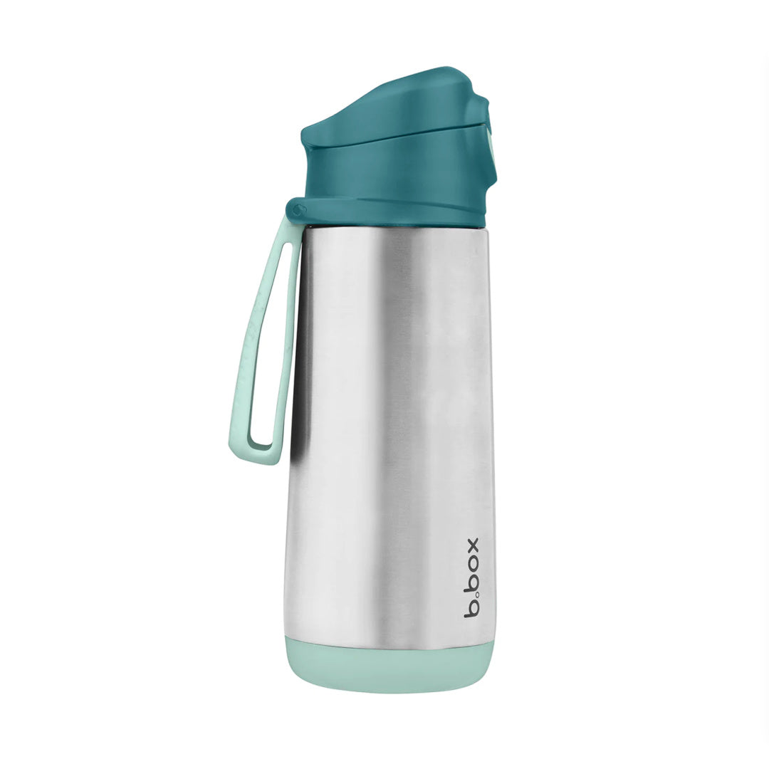 B.BOX INSULATED SPORT SPOUT DRINK BOTTLE 500ML - EMERALD FOREST