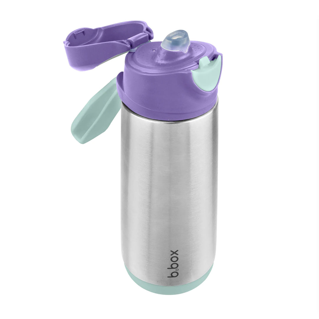 B.BOX INSULATED SPORT SPOUT DRINK BOTTLE 500ML - LILAC POP