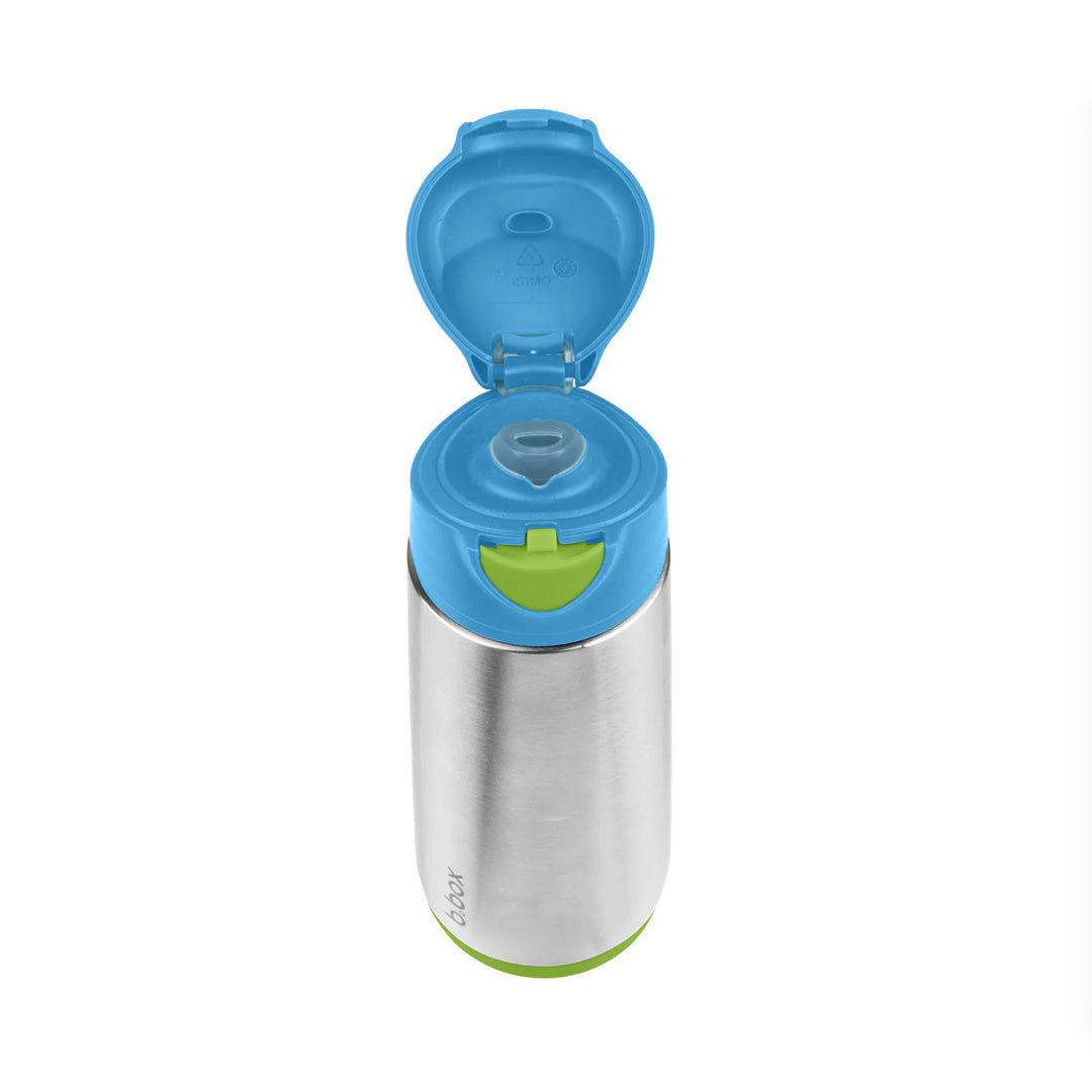 B.BOX INSULATED SPORT SPOUT DRINK BOTTLE 500ML - OCEAN BREEZE