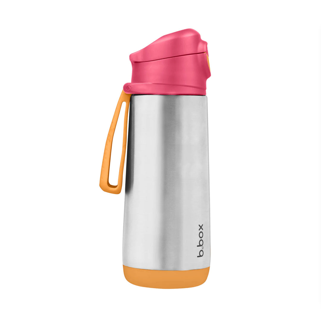 B.BOX INSULATED SPORT SPOUT DRINK BOTTLE 500ML - STRAWBERRY SHAKE