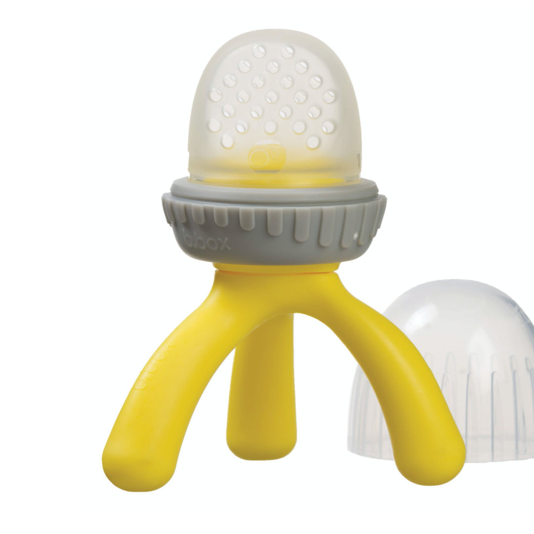 B.BOX SILICONE FRESH FOOD FEEDER - LEMON SHERBET