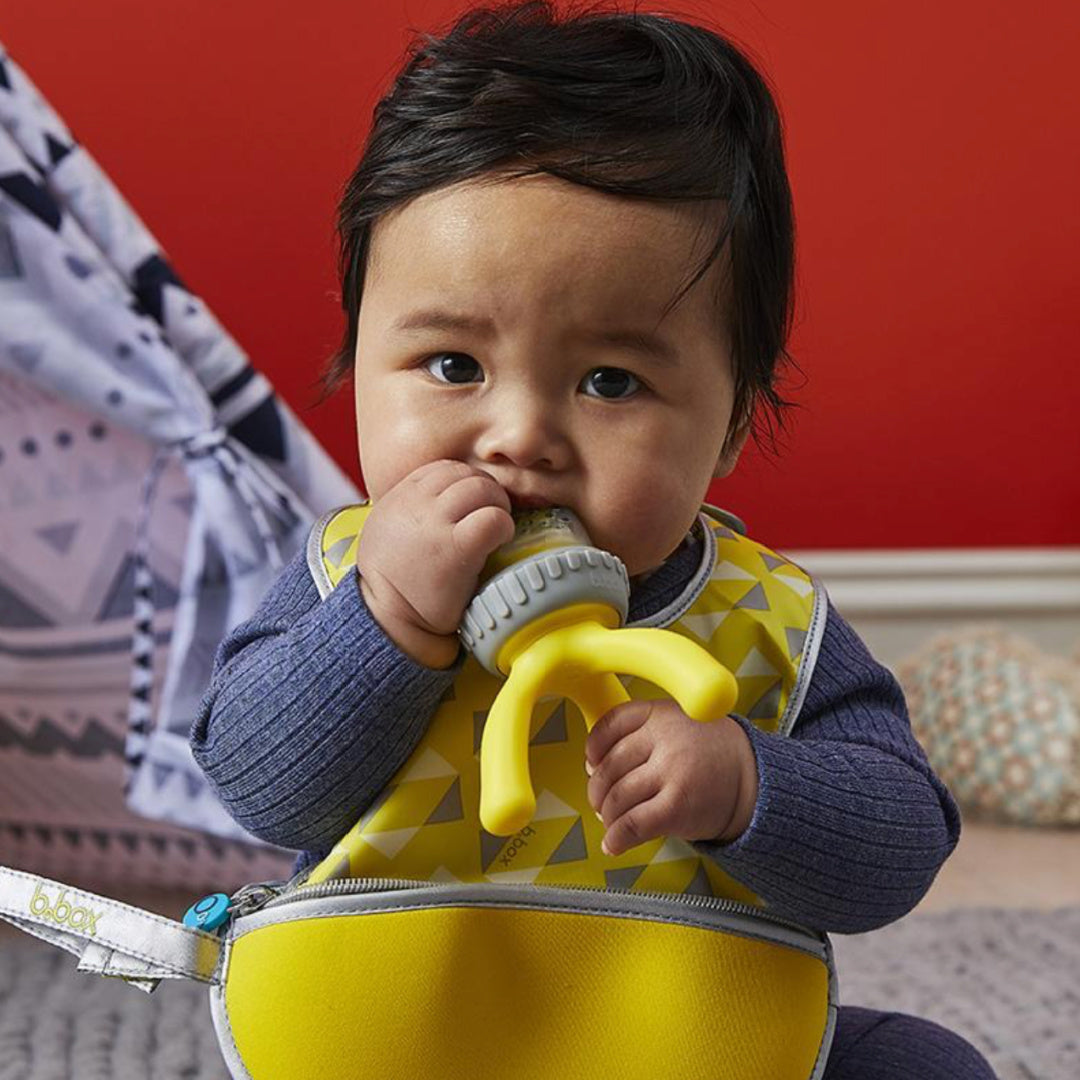 B.BOX SILICONE FRESH FOOD FEEDER - LEMON SHERBET
