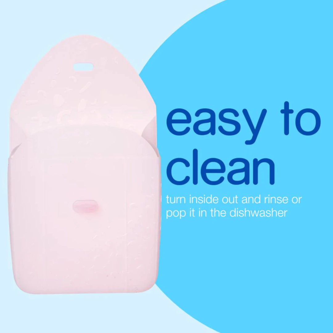 B.BOX SILICONE LUNCH POCKET - BERRY