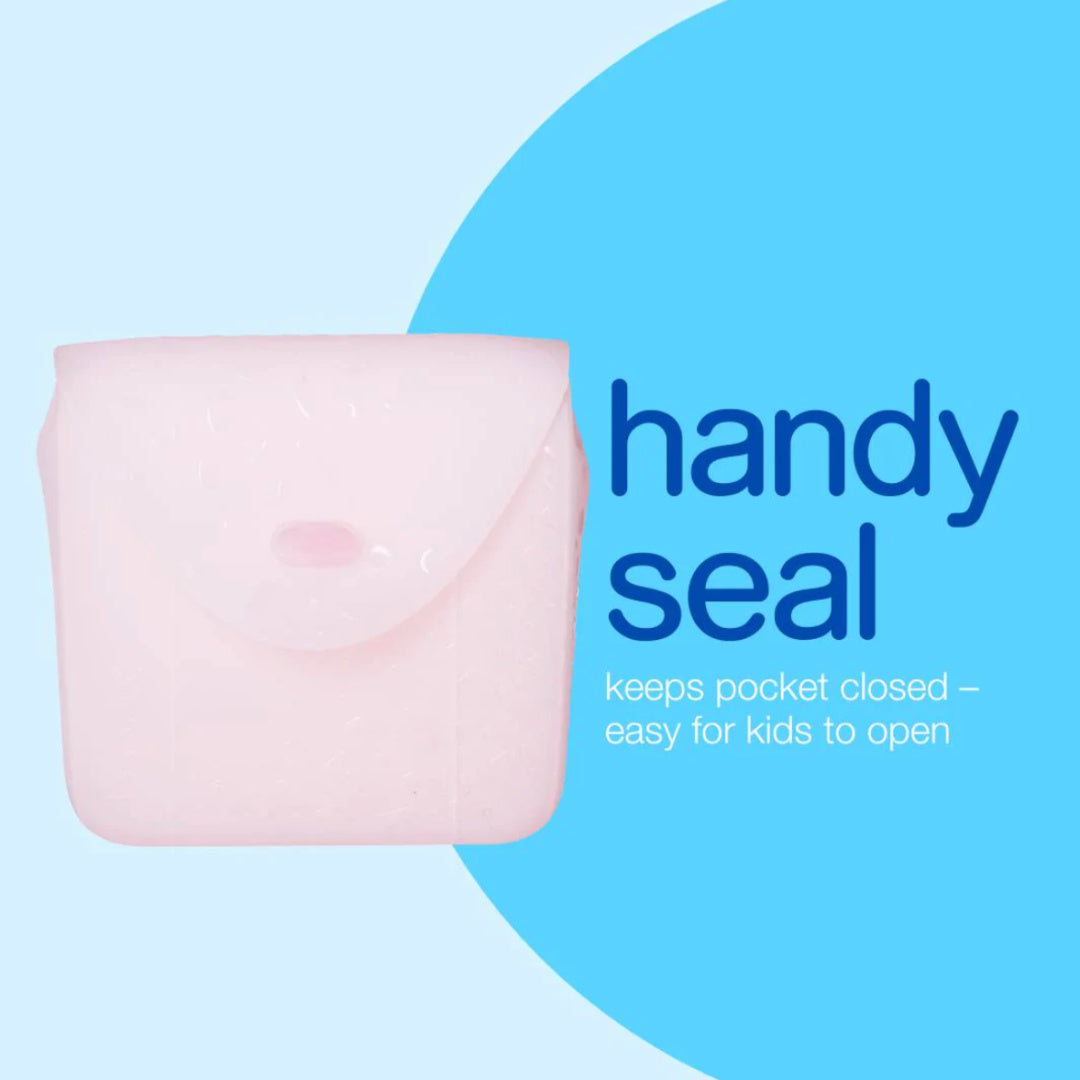 B.BOX SILICONE LUNCH POCKET - BERRY