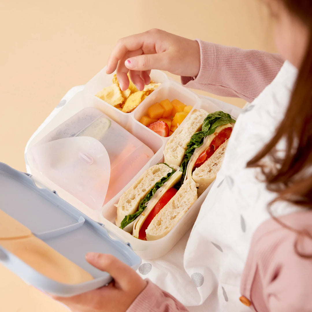 B.BOX SILICONE LUNCH POCKET - BERRY