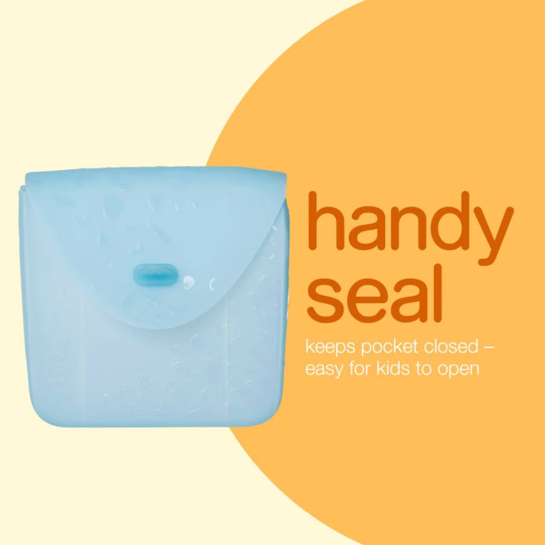 B.BOX SILICONE LUNCH POCKET - OCEAN