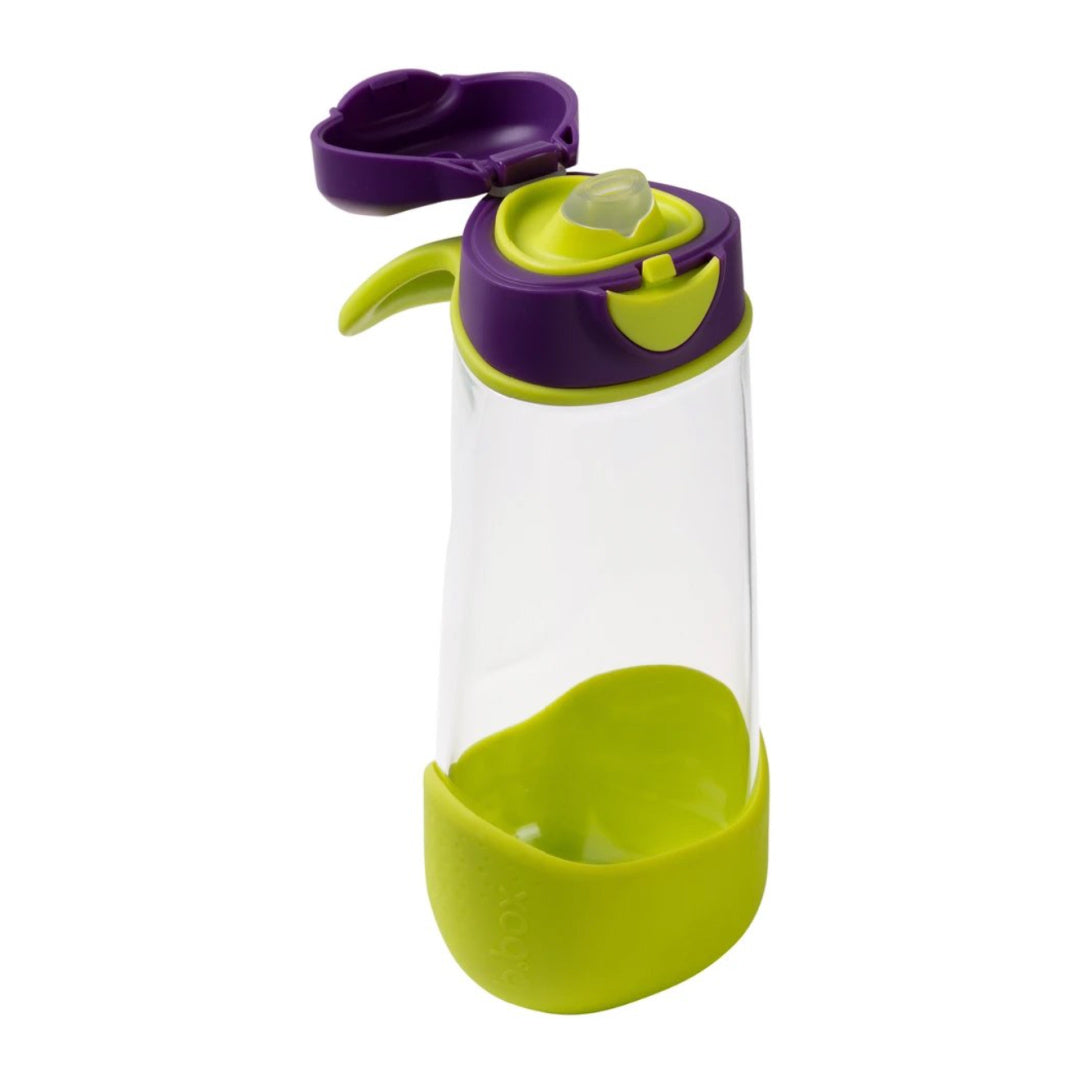 B.BOX SPORTS SPOUT DRINK BOTTLE 600ML - PASSION SPLASH
