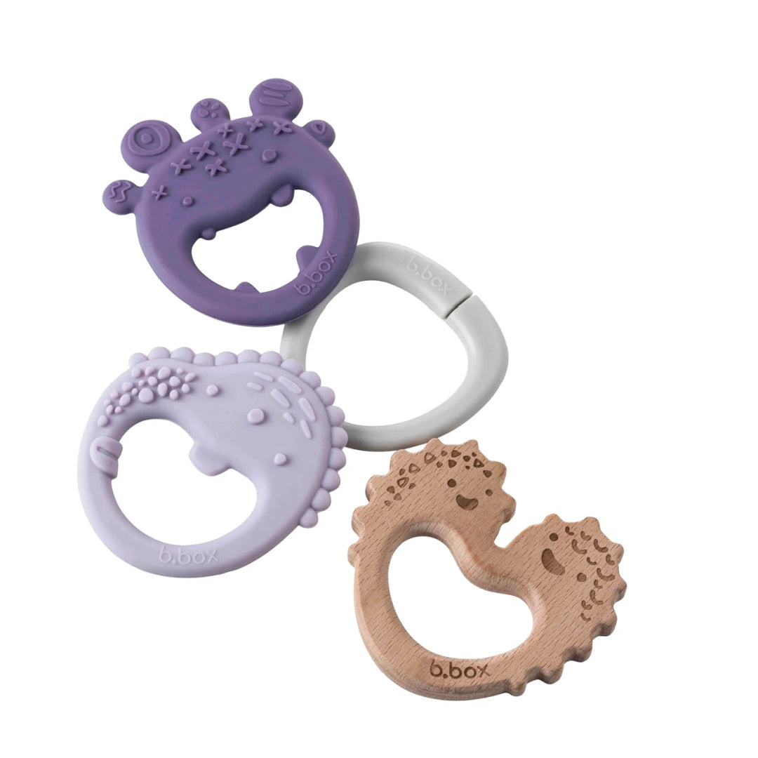 B.BOX TRIO TEETHER  (PEONY)