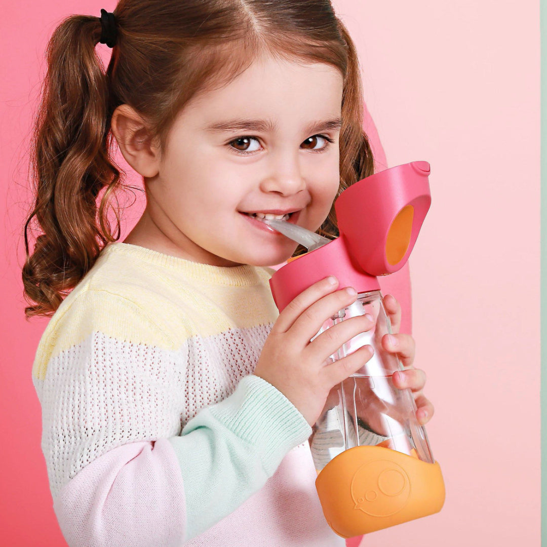 B.BOX TRITAN™ DRINK BOTTLE 450ML - STRAWBERRY SHAKE