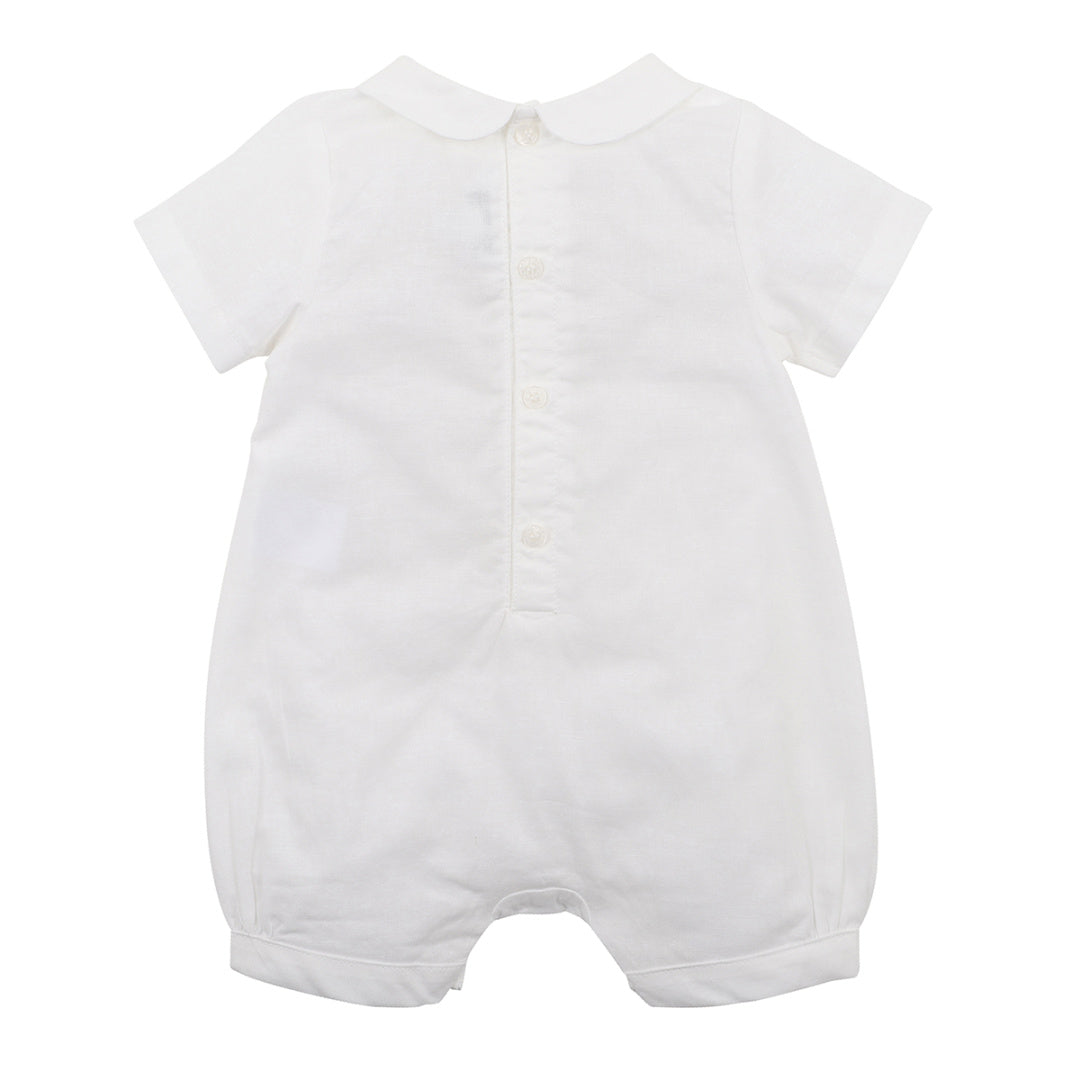 BEBE EDWARD SMART ROMPER - IVORY