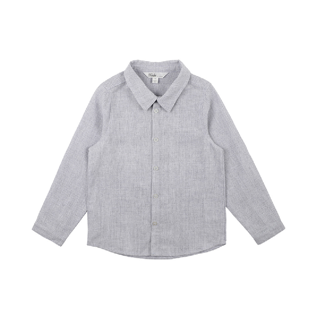 BEBE ALBERT L/S CHECK SHIRT