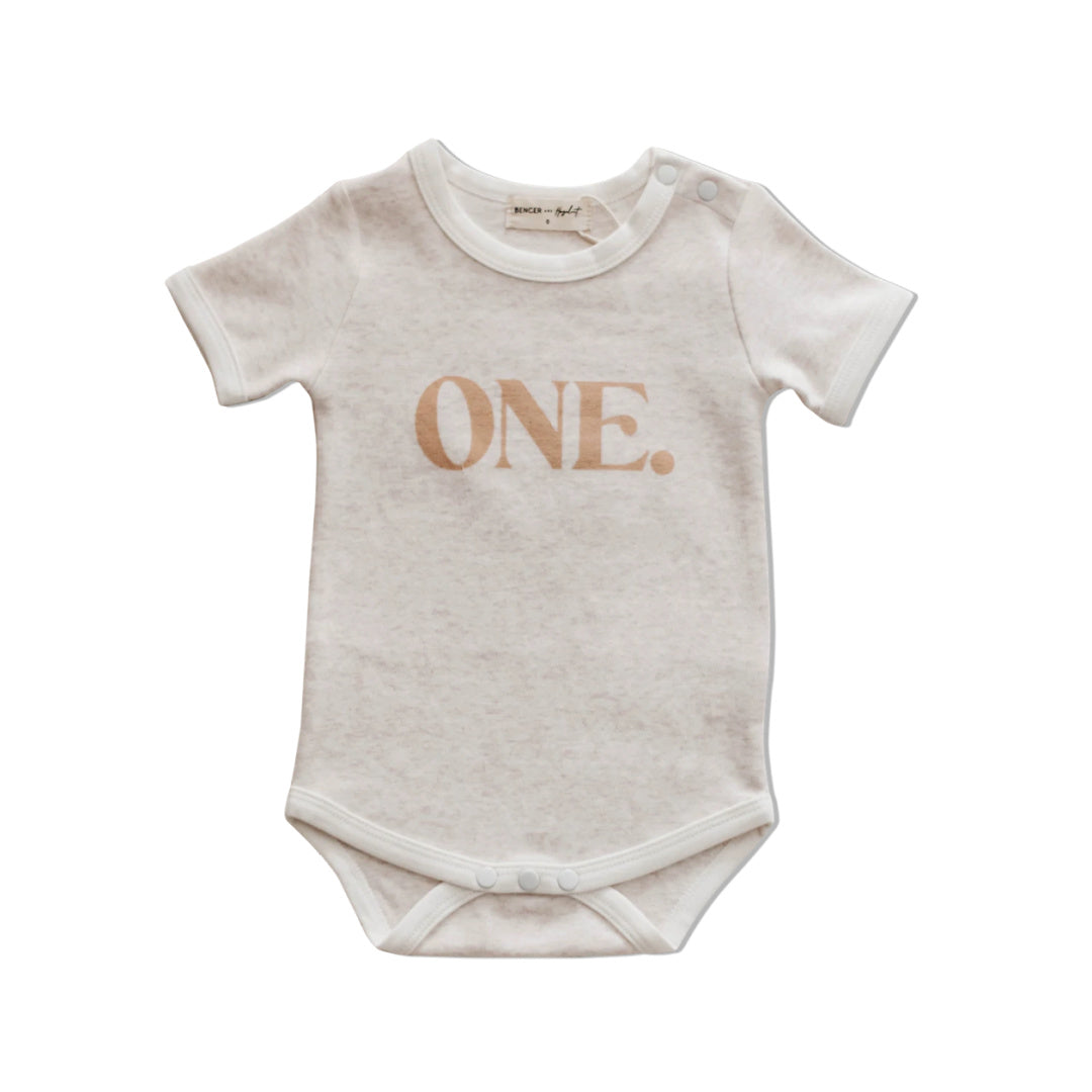 BENCER & HAZELNUT ONE BODYSUIT