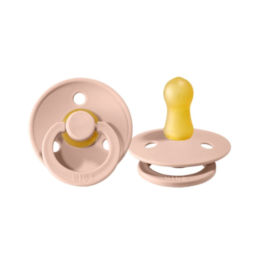 BIBS COLOUR DUMMY | 2 PACK - BLUSH