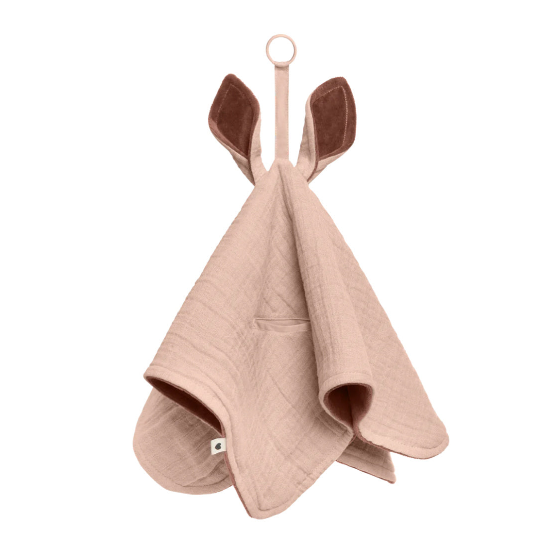 BIBS KANGAROO CUDDLE CLOTH - BLUSH