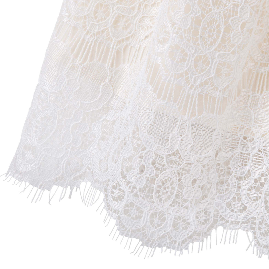 DESIGNER KIDZ LILLIAN ANTIQUE LACE DRESS