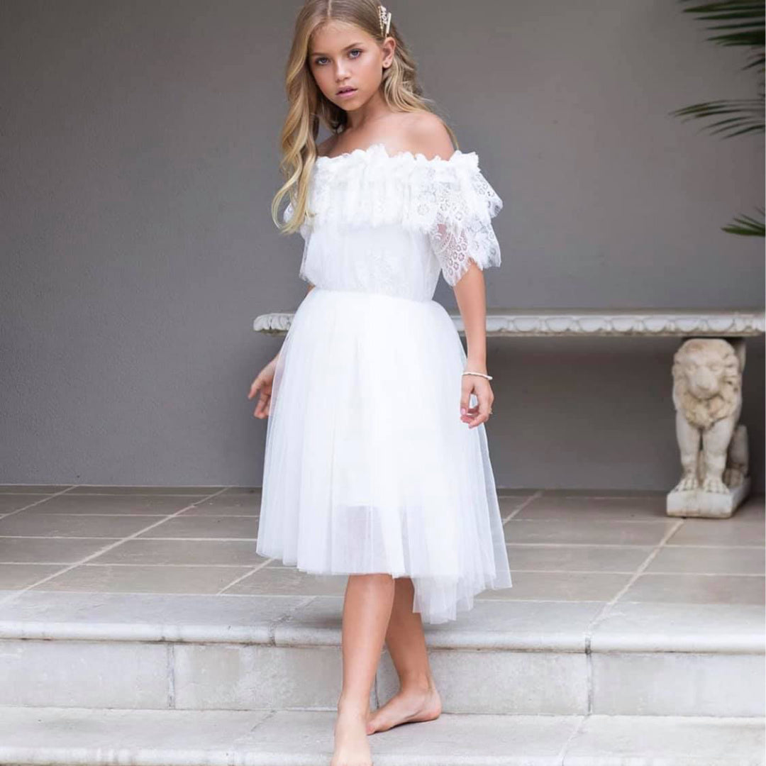 DESIGNER KIDZ CAMILLE LACE DRESS