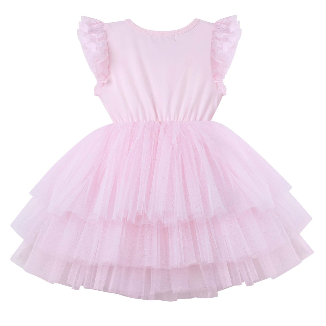 DESIGNER KIDZ MY FIRST LACE TUTU DRESS - PALE PINK